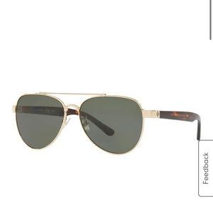 Tory Burch Aviator Sunglasses